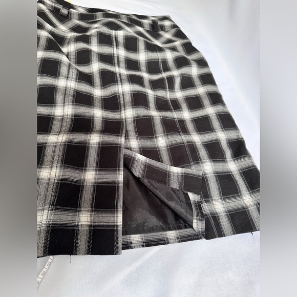 DALIA COLLECTION Vintage Checked Pencil Skirt - Picture 8 of 8